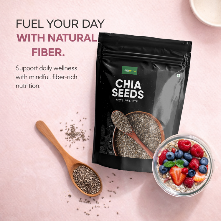 Natural Chia Seeds 500g Premium