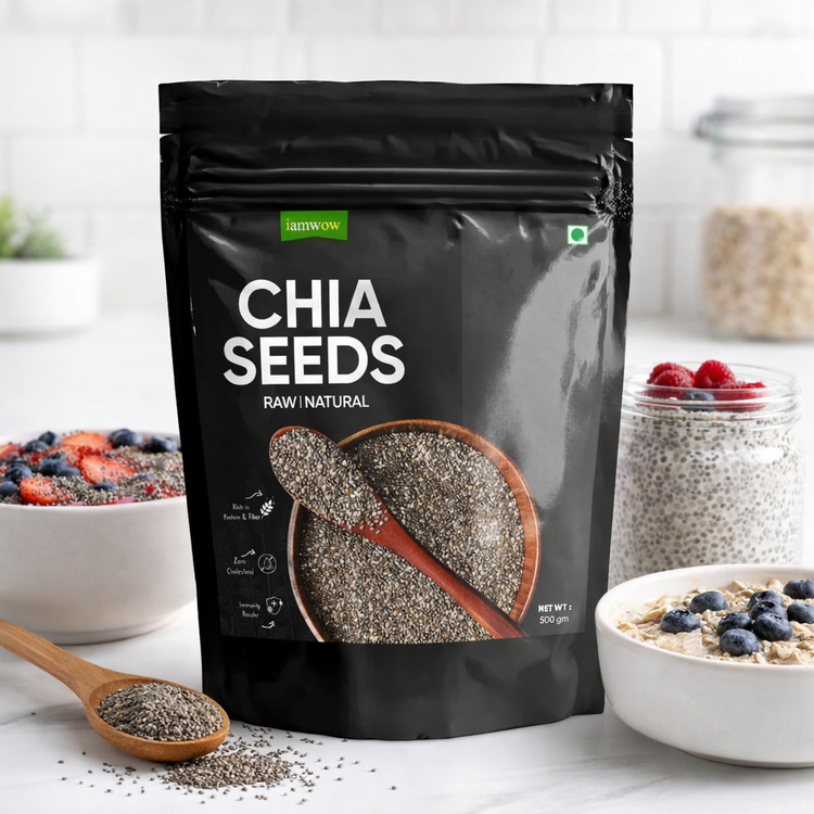 Natural Chia Seeds 500g Premium
