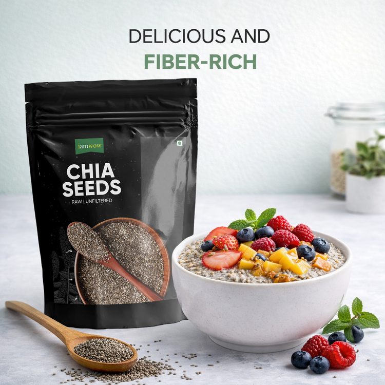 Natural Chia Seeds 500g Premium